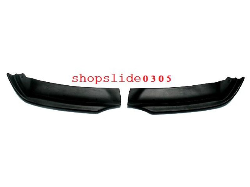 画像1: ◆BMW E90 E91 前期Mスポーツ用 HAMタイプフロントPU製スプリッターセット/アンダーリップ/艶黒/エアロ/320/323/325/328/330/M3/ (1)