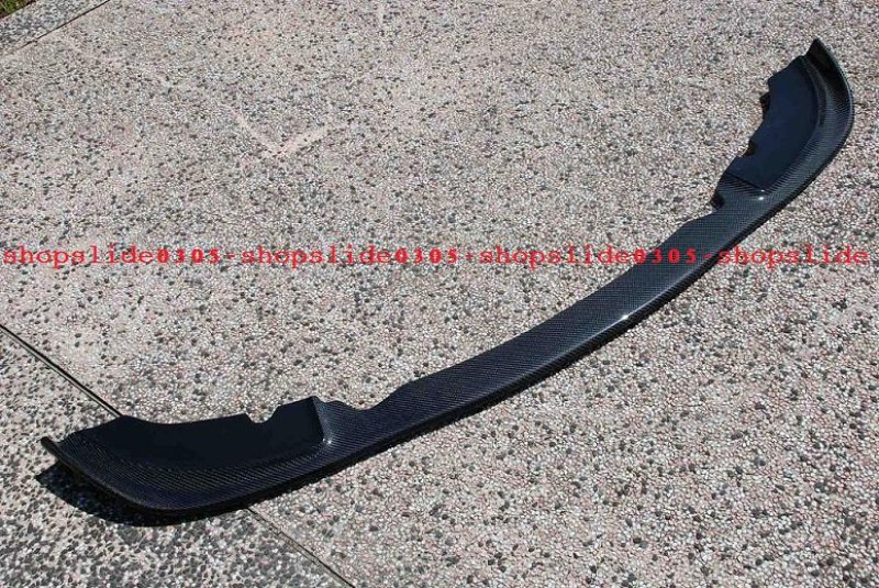 画像1: ◆BMW E46 Mスポーツバンパー用フロントカーボンスポイラー/フロントリップ/アンダーリップ/エアロ/318/320/323/325/330/Hamann/ハーマン (1)