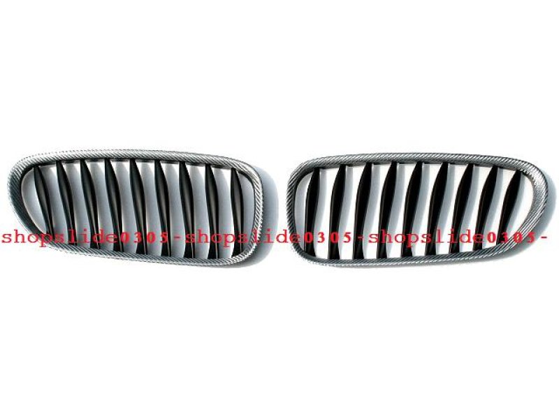 画像1: BMW E85/E86 Z4用シルバーカーボンセンターグリル (1)