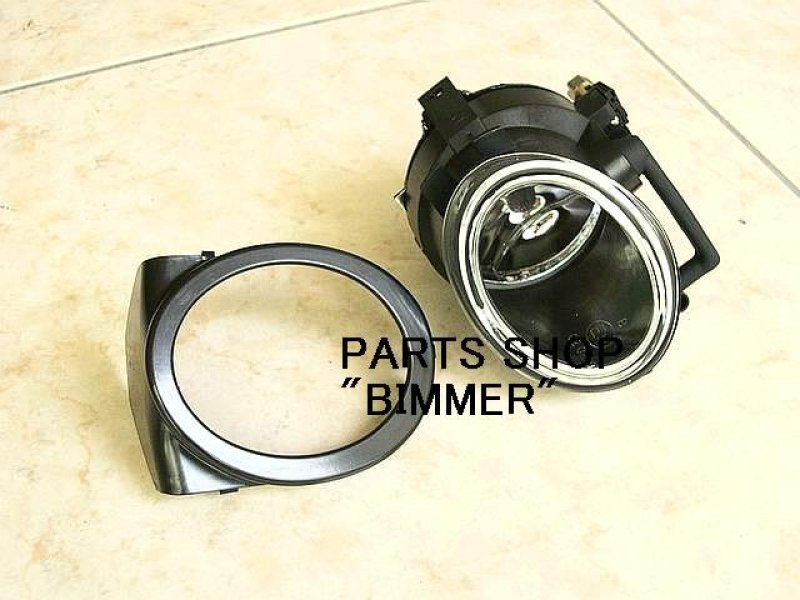 画像1: /BMW E46 E39 3シリーズ/5シリーズ用Ｍタイプクリアフォグランプセット/320/323/325/328/330/M3/520/525/528/540/M5 (1)