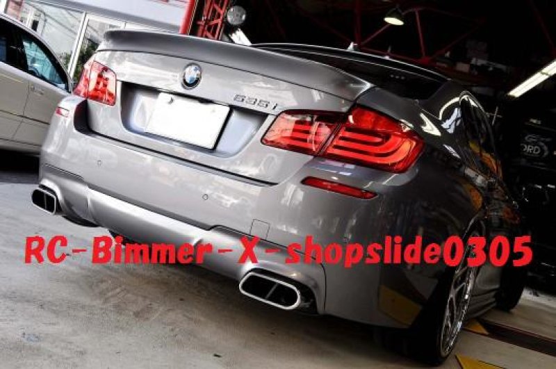 画像1: ◆BMW F10 5シリーズ セダン用 ACS トランクスポイラー/ABS/リアウイング/リアスポイラー/520/523/528/530/535/540/550/M5/シュニ/4D/エアロ (1)