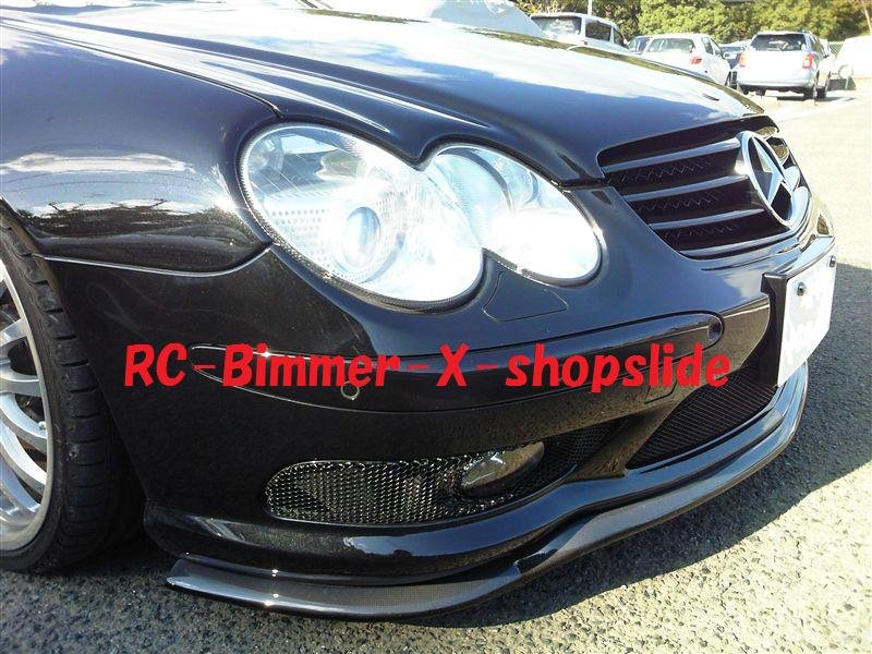 画像1: 送料無料◆R230 SL55 SL600用フロントカーボンスポイラー◆ (1)