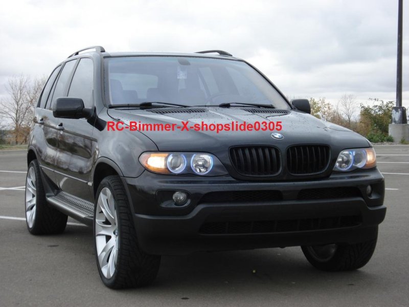 画像1: ◆BMW E53 X5 後期用 リアルカーボンセンターグリル◆ (1)
