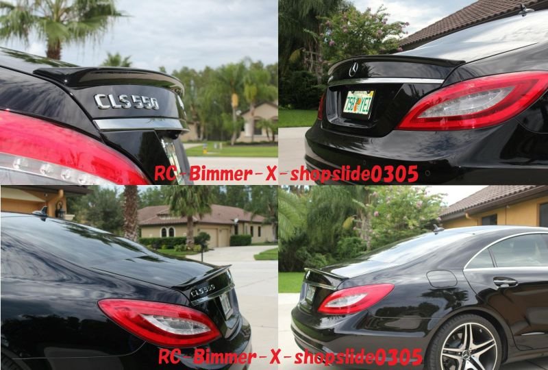 画像1: メルセデスベンツ◆W218 CLS用 AMGタイプトランクスポイラー/ABS/BENZ/CLS220/CLS260/CLS350/CLS400/CLS550/CLS63/AMG/リアウイング/リアスポイラー (1)