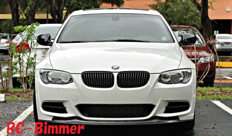 画像1: ◆BMW E92 E93 LCI 後期用AKMタイプカーボンスポイラー◆カーボンリップ◆アンダースポイラー◆フロントリップ/アーキム (1)