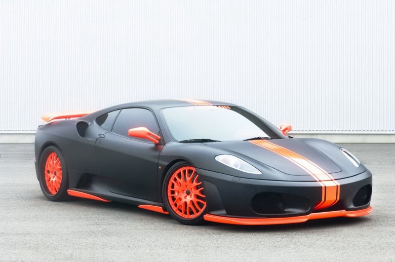 画像1: 送料無料◆フェラーリ F430 カーボンサイドスプリッター◆４点セット (1)