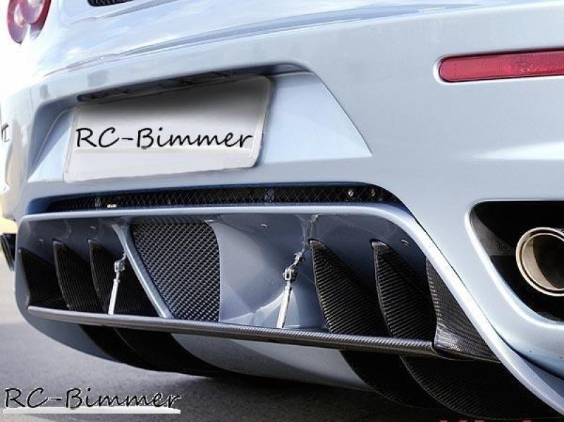 画像1: 送料無料◆フェラーリ F430用カーボンデフューザー◆ディフェーザー (1)
