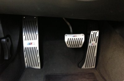 画像1: BMW E46 3シリーズセダン/クーペ/ツーリング/カブリオレ 右ハンドル車用///Mアルミペダル3点セット/RHD/320/323/325/328/330/E46M3
