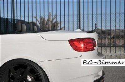 画像3: BMW E93 3シリーズ パフォーマンススタイルトランクカーボンスポイラー