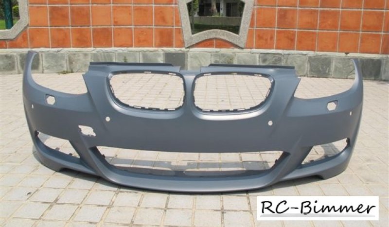 画像1: BMW E92/E93 PPウレタン製 Mスポーツフロントバンパーセット (1)