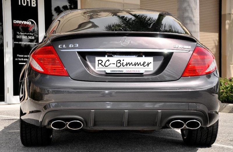 画像1: ◆メルセデス・ベンツW216 CL用カーボントランクスポイラー/リアスポイラー/リアウイングC216/CL63AMG/CL65/CL500/CL550/ (1)