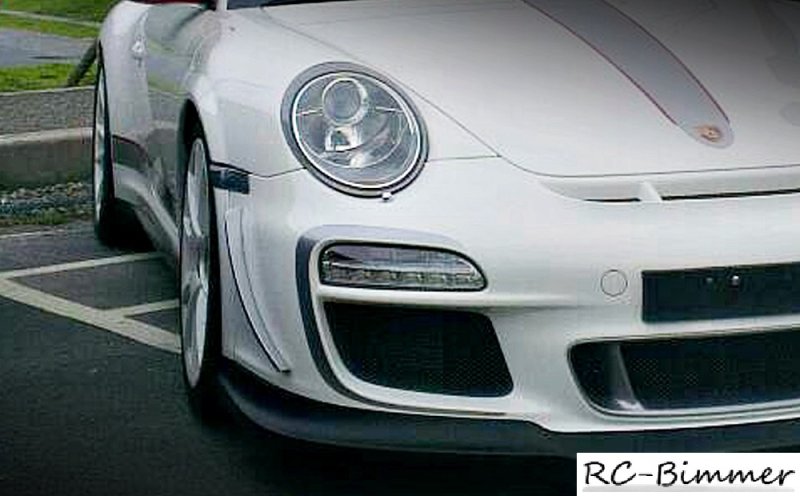 画像1: 人気商品◆ポルシェ997 GT3 RS4.0 タイプ フロントバンパーガナードセット/スプリッター/カレラ/PORSCHE/4S/GTS (1)