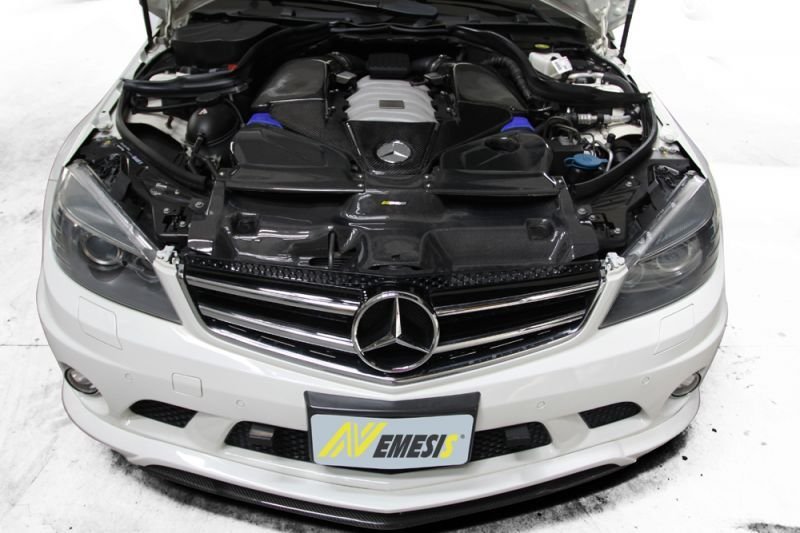画像1: 送料無料/W204 C63用ラムエアシステム/クーリングパネルセット (1)