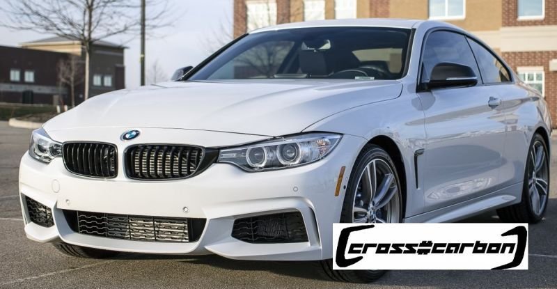 画像1: ◆BMW F32/F33/F36/F82M4用 スポーツタイプ ブラックキドニーグリル/マットブラック/320/328/335/ラジエターグリル/センターグリル/ブラックグリル (1)