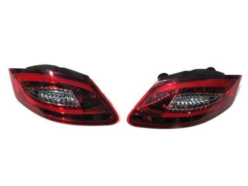 画像1: ◆ポルシェ 987 ボクスター/ケイマン用 04-09年用 新型LEDクリアテールランプセット/クリスタル/PORSCHE/BOXSTER/CAYMAN (1)