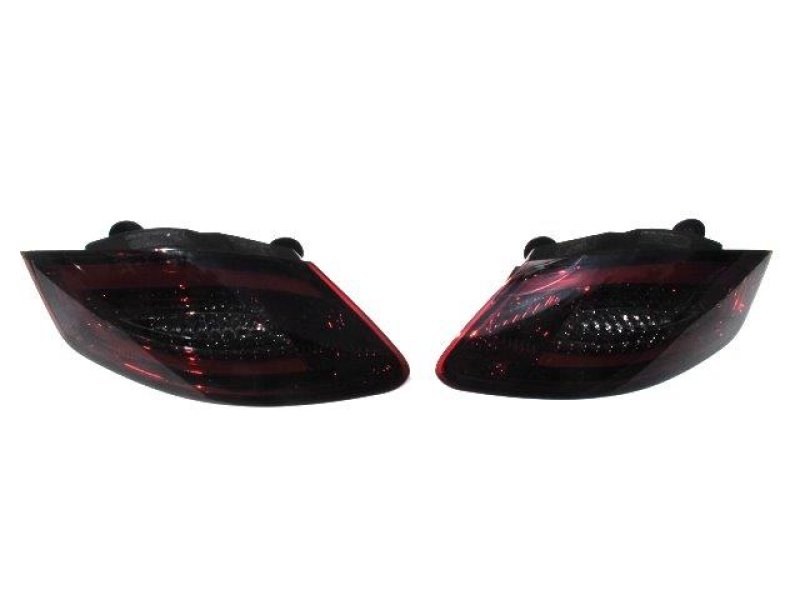 画像1: ポルシェ 987 ボクスター/ケイマン用 05-09用新型LEDクリアテールランプセット/スモーク (1)