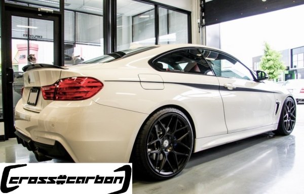 画像3: ◆BMW F32 4シリーズクーペ用パフォーマンスカーボントランクスポイラー (3)