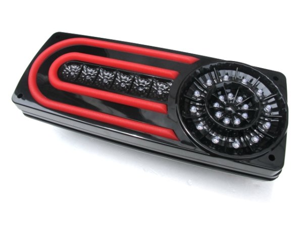 画像2: ◆ベンツ W463 07仕様スモークLEDテールランプセット ゲレンデ◆タイプ２ (2)