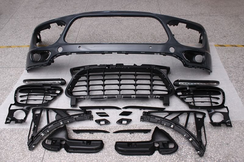 画像1: 人気商品◆958 ポルシェ 2011~カイエン用ターボフロントバンパーセット◆前期/PPウレタン/S/ターボ/ターボS/テックアート (1)
