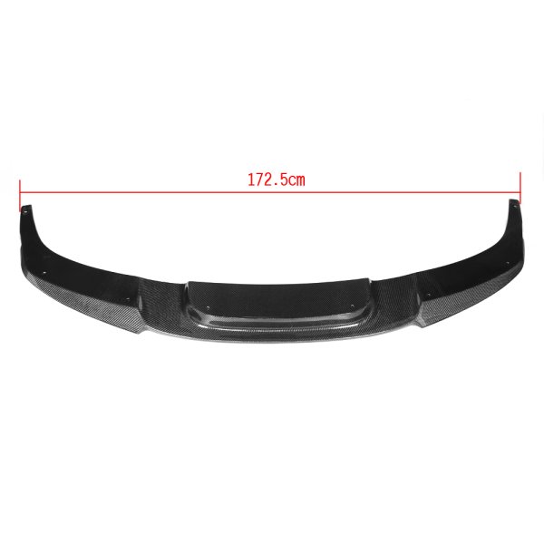 画像2: BMW F06/F12/F13/F14用 VRタイプフロントカーボンスポイラー◆綾織カーボン (2)