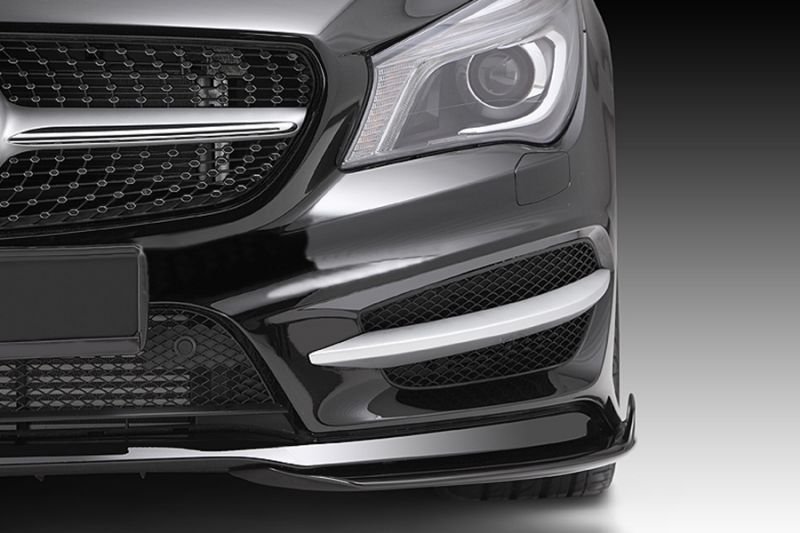 画像1: ◆メルセデス・ベンツ C117/W117 CLA AMG用カーボンダクトスポイラー/ガナード/フリッパー/エアロ/CLA180/CLA250/BENZ/AMG (1)