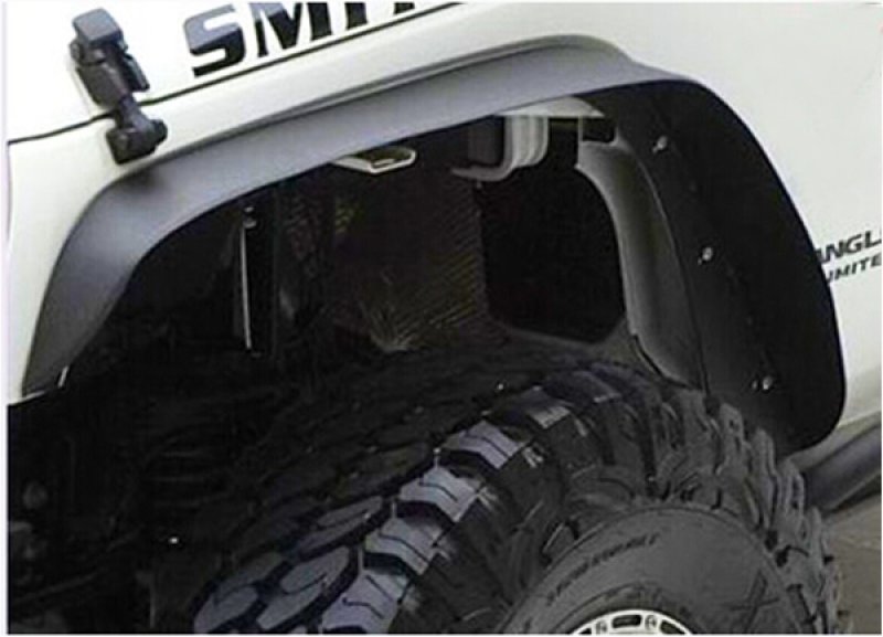 画像1: JEEP/ジープ ランクラー用競技タイプABSフェンダーアーチ/Wrangler (1)