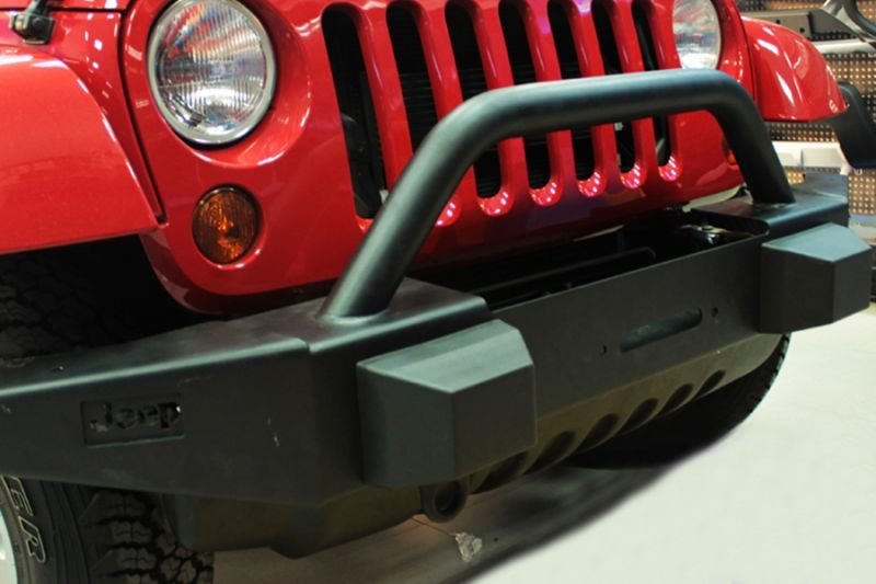 画像1: JEEP/ジープ2007-2015年 ランクラー用フロントスチールガードバー/Wrangler/フレーム (1)