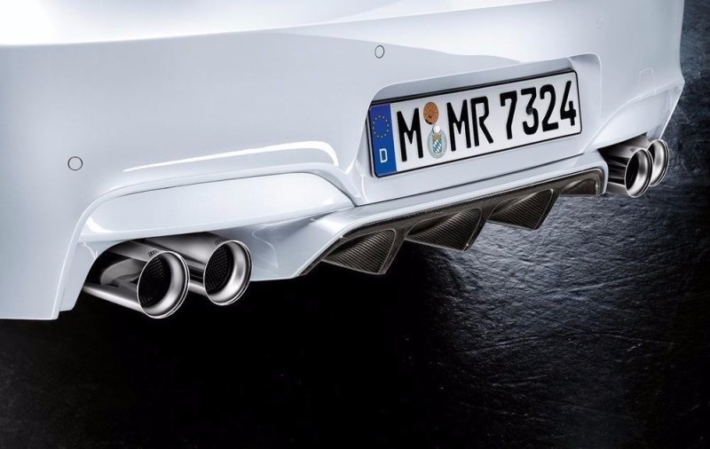 画像1: ◆BMW F12/F13/F06 M6用 PERタイプ リアカーボンディフェーザー/デフューザー (1)