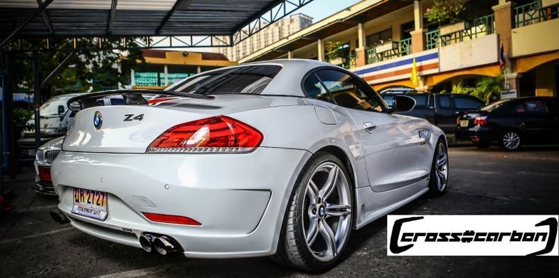 画像1: ◆BMW E89 Z4 09-13用 HAMANタイプ トランクスポイラー/綾織カーボン製もあり/FRP/リアウイング/リアスポイラー/ACS/ハーマン/カーボンエアロ (1)