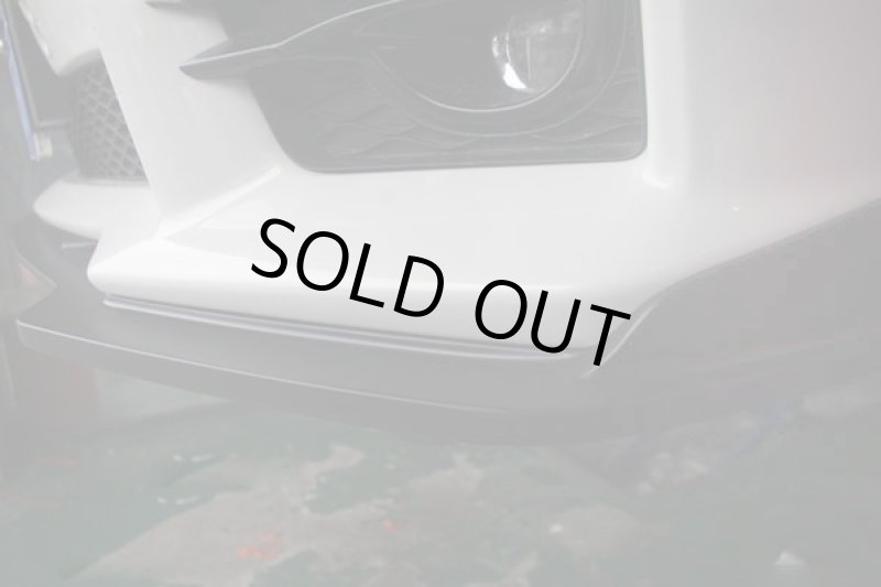 画像2: ◆ニッサン/インフィニティ V37/Q50 スカイラインセダン用PU製リップスポイラー/スポーツ/エアロ/フロントスポイラー/アンダーリップ/フロントリップ (2)