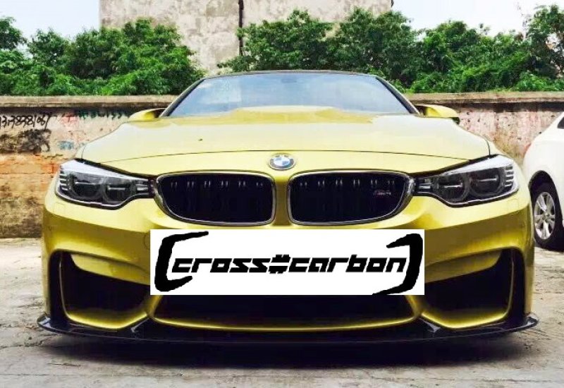 画像1: ◆BMW F80M3/F82M4/F83M4用 3Dタイプ フロントカーボンスポイラー/カーボンリップ/アンダーリップ/リップスポイラー/3Dデザイン/綾織カーボン/ビーエム (1)