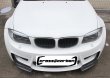 画像2: BMW E82 1M用リアルカーボンバンパースプリッター/リップスポイラー/限定車 (2)