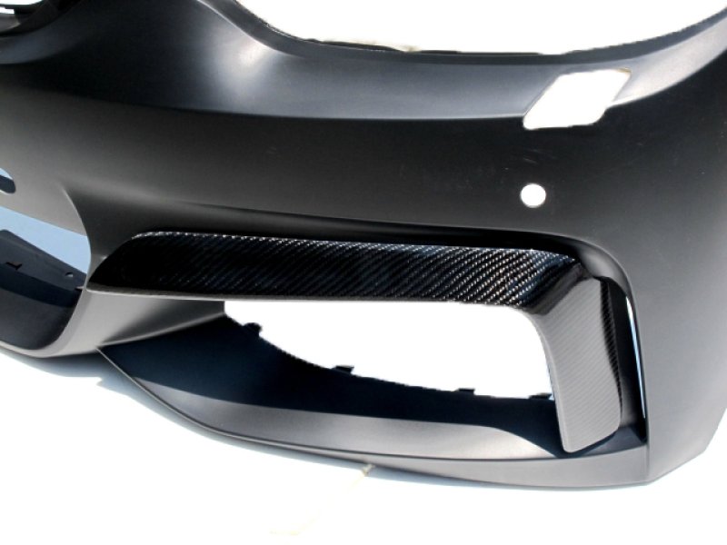 画像1: BMW F32/F33/F36 Mスポ用本物カーボンバンパーフリッパー/420/435/428 (1)