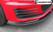 画像2: ワーゲン/VW ゴルフ７ GTi用カーボンリップスポイラー/綾織カーボン (2)
