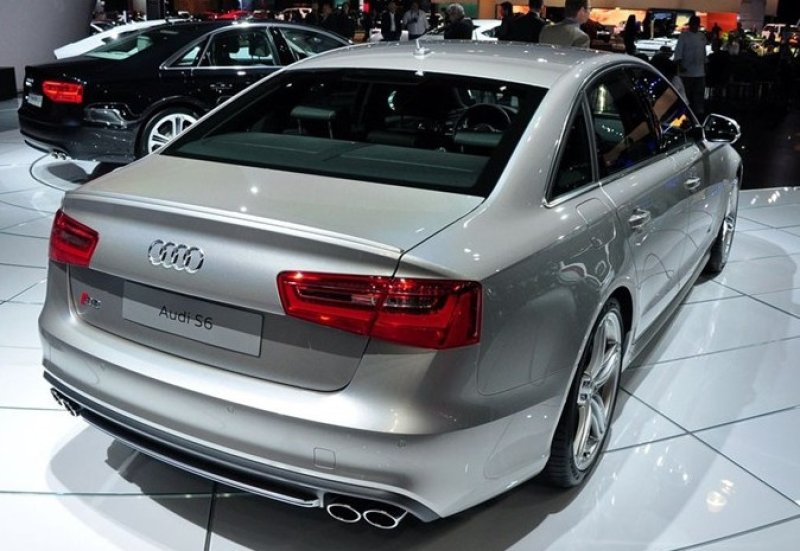 画像1: ◆アウディ C7 A6セダン用 PU製 S6タイプトランクスポイラー/アバント不可/AUDI/ABT/MTM/スポーツモデル/SLINE/アブト (1)
