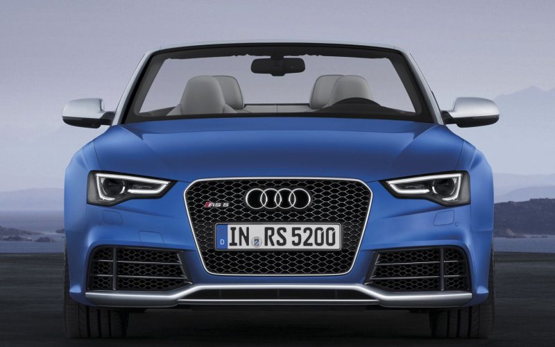 画像1: AUDI アウディB8 K8 後期A5/S5用/RS5用RSタイプハニカムブラックグリル/PTS有 (1)