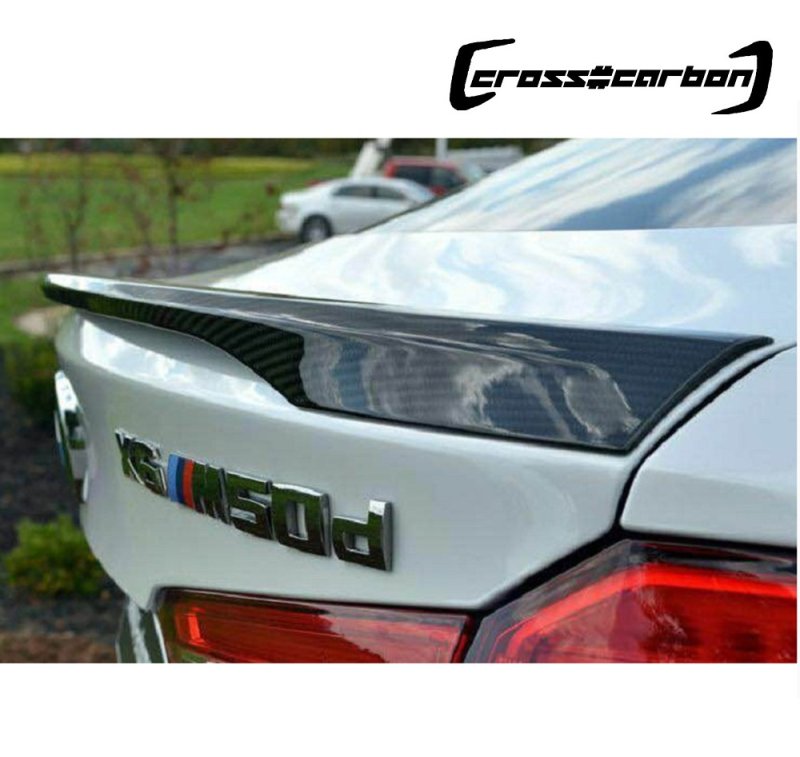 画像1: ◆特価/ BMW 2015〜 F16 X6用 パフォーマンスタイプカーボントランクスポイラー/PERFORMANCE/リアウイング/リアスポイラー/本物カーボン/ (1)