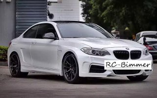 ◇BMW F22 M235i クーペ用 カーボンカナード４点セット/スプリッター