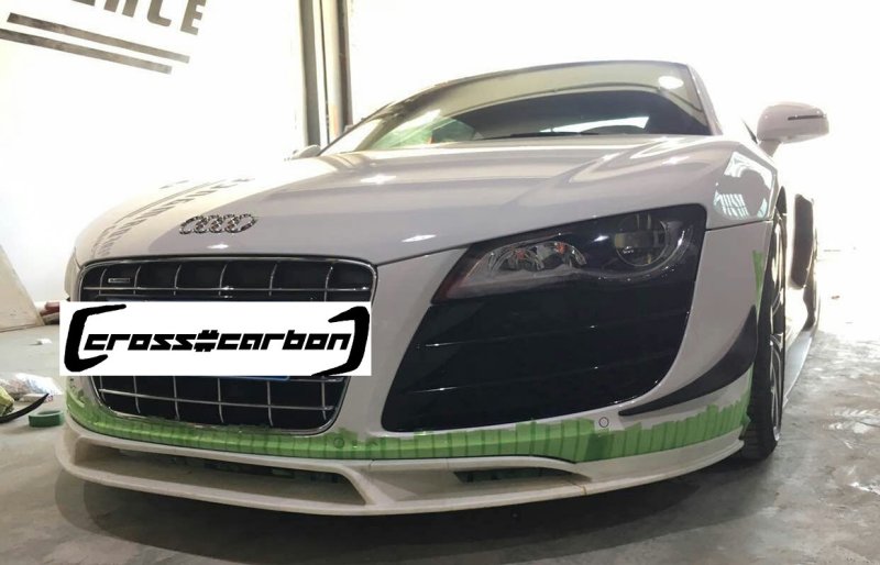 画像1: アウディ AUDI ~2016 42B R8用カーボンカナード２点セット/GT/バンパーフィン (1)