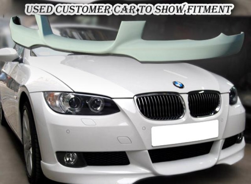 画像1: BMW E92/E93用フロントバンパー用PU製スポイラー/PERFORMANCE/AC (1)