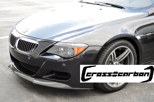 ◇BMW E63M6/E64M6用フロントカーボンスポイラー◇Vrsタイプ/カーボンスポイラー/カーボン リップ/アンダーリップ/シュタイナー/VRS/綾織/カーボンリップ