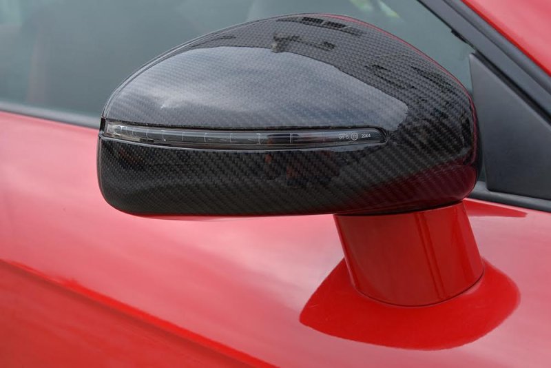 画像1: ◆アウディ8J TT/TTS R8用カーボンミラーカバーセット/綾織/クロスカーボン/AUDI/ドアミラーカバー/綾織カーボン/エアロ/人気商品/ (1)
