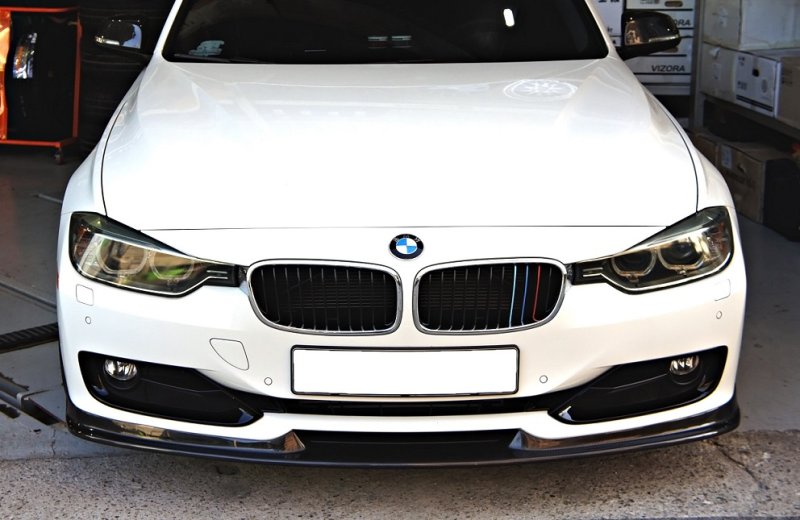 画像1: BMW F30/F31 3シリーズハイライン用Hamanタイプカーボンスポイラー/綾織/人気商品 (1)