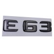 画像2: ベンツ AMG E63リアトランクブラッククロームエンブレム/E320/E280/E550 (2)