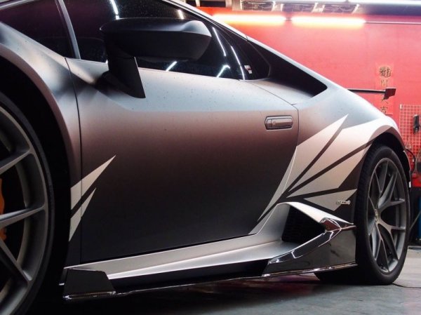 画像6: MAD/ランボルギーニLP-610ウラカン用カーボンサイドステップセット/Morph Auto Design (6)