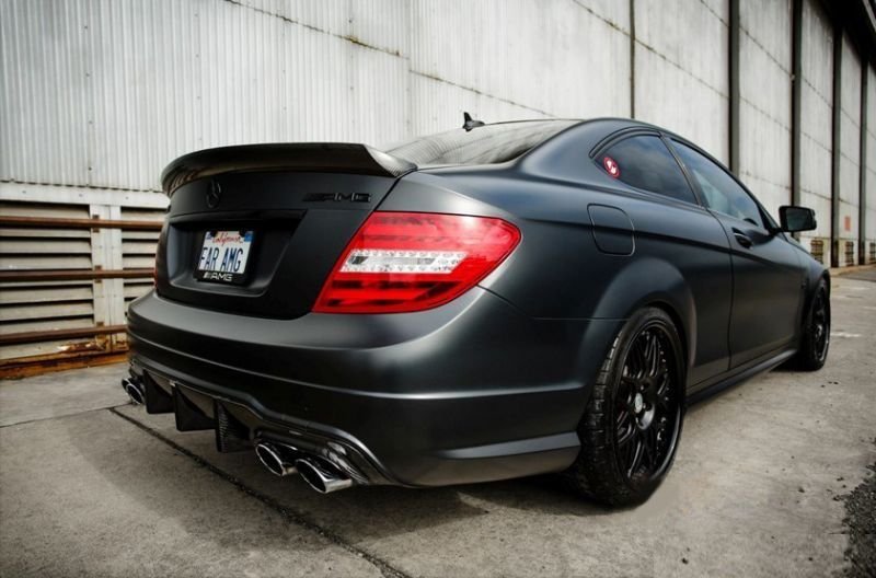 画像1: メルセデス・ベンツW204/C204 C63AMG2012〜後期用トリプルビッグyフイン付きDTMタイプカーボンデフューザー/ディフューザー/ディフェーザー/ (1)