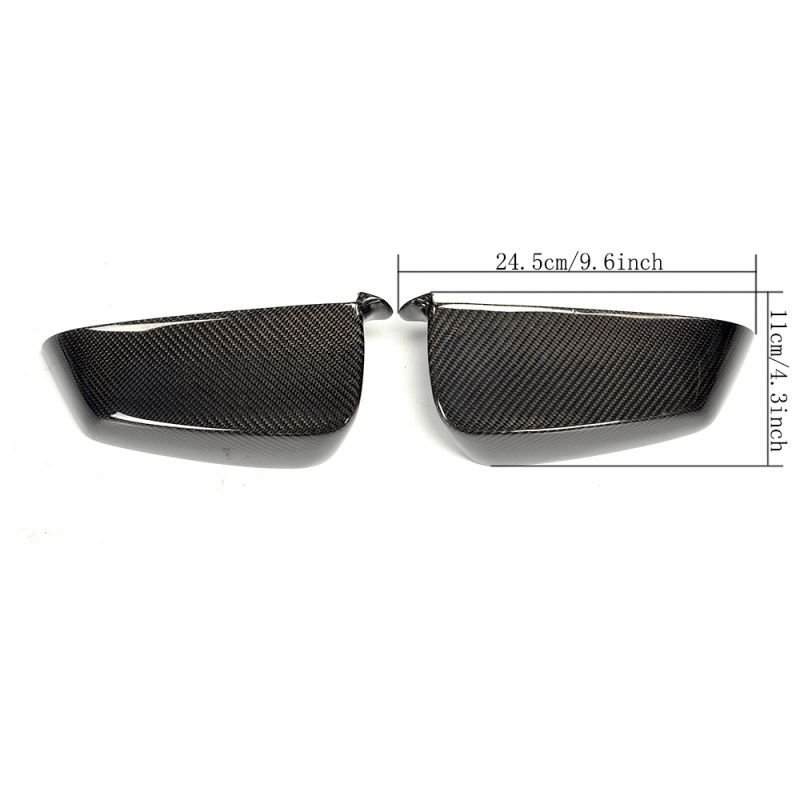 画像13: ◆BMW F10 F11 F07 前期5シリーズセダン/ツーリング/GT用リアルカーボンサイドミラーカバーセット/ドアミラーカバー/交換式/人気商品/520/523/530/540/550 (13)
