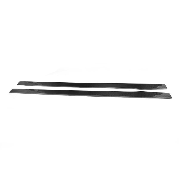 画像7: /メルセデス・ベンツW205/C205/X205 C63AMG用カーボンサイドスカートエクステンションセット/サイドステップ/サイドシル/綾織/クロスカーボン/セダン/ワゴン/クーペ/カブリオレ (7)