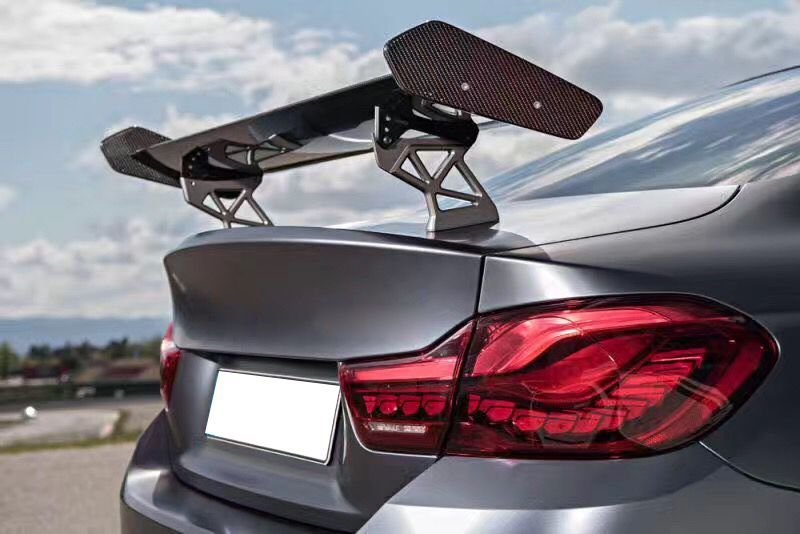 画像1: ◆BMW F82M4 GTSタイプ機械式リアカーボンGTウイング/F80M3/F87M2/F06M6/F10M5流用可能/ (1)