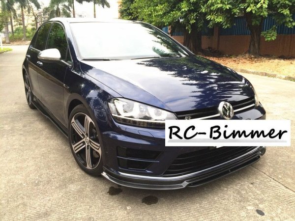 画像3: ◆VW フォルクスワーゲン MK7 ゴルフ7R/R-line用カーボンサイドスカートセット,サイドステップ/サイドシルセット/人気商品/クロスカーボン (3)